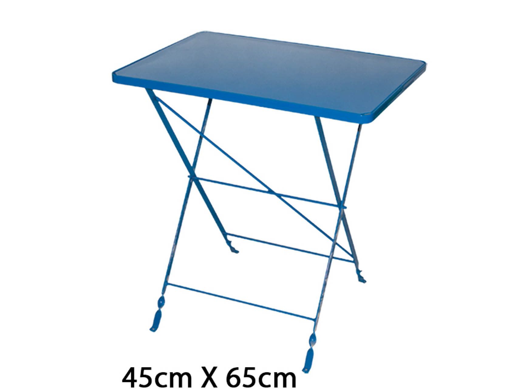 Τραπέζι μεταλλικό πτυσσόμενο 45x65x72